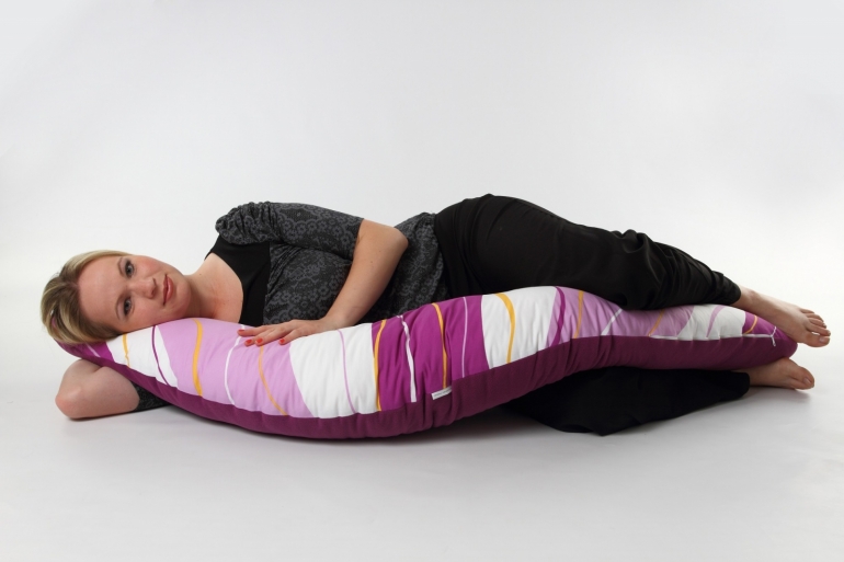 Relaxační, těhotenský polštář se může hodit i tatínkovi! 