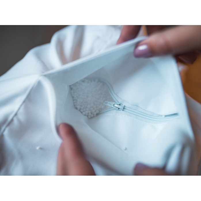 vnitřní pelíšek pro miminko, bezpečnostní zapínání na dva zipy