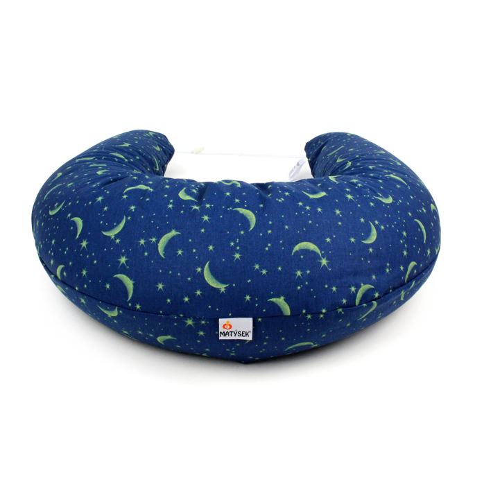 Pohodlné kojení na kojicím polštáři Noční obloha