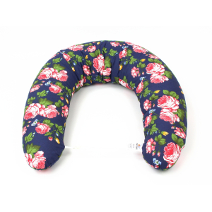 Kvalitní kojicí polštář, dezén Růže